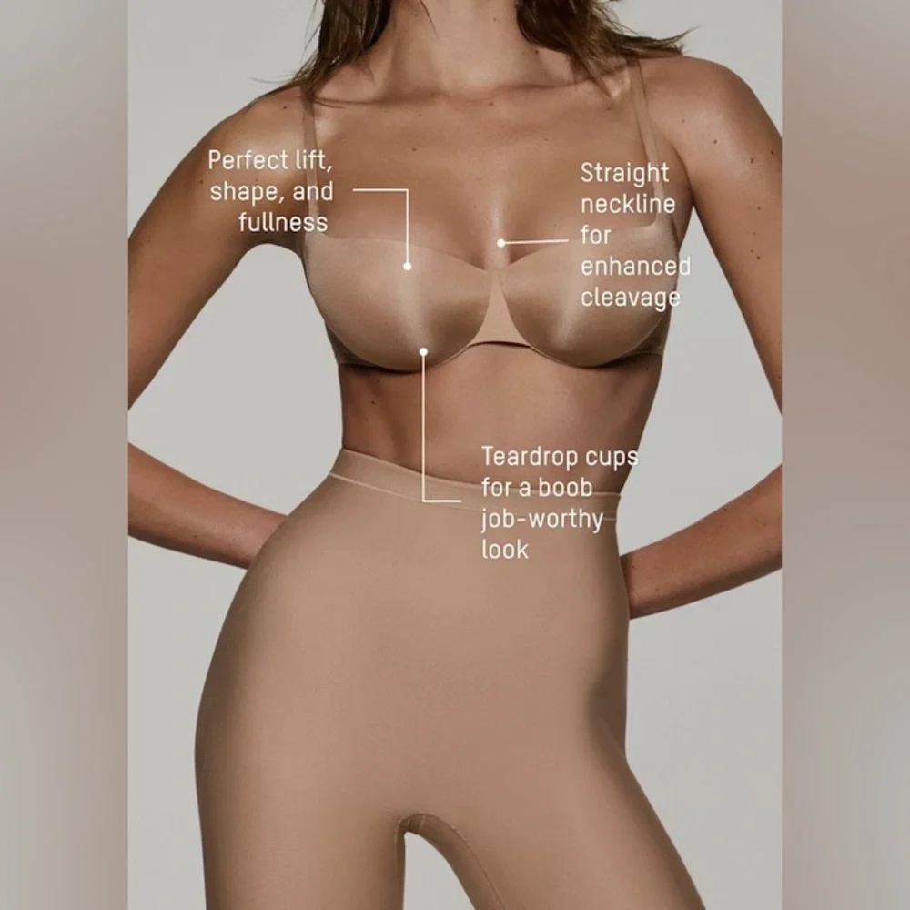 SKIMS Ultimate Push Up Balconette Bra 32C - Picture 3 of 8